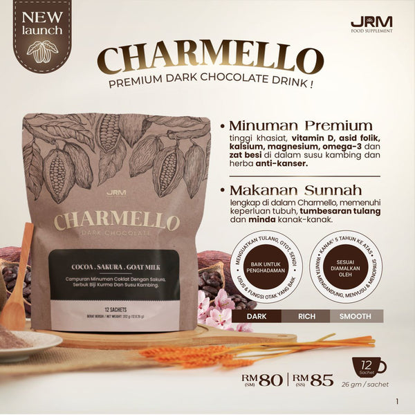 Charmello Dark Chocolate | JRM Holistik