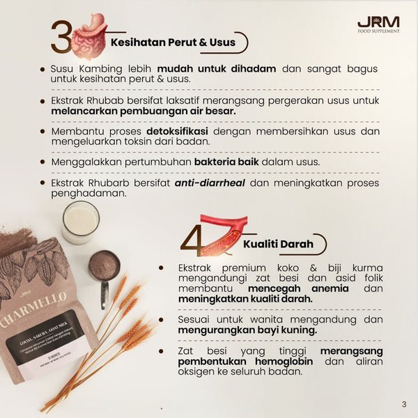 Charmello Dark Chocolate | JRM Holistik