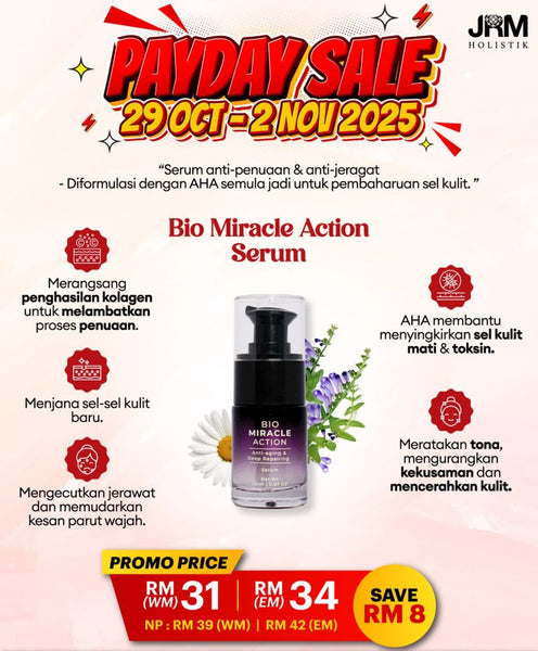 Sale | Bio Miracle Action Serum  | JRM Holistik