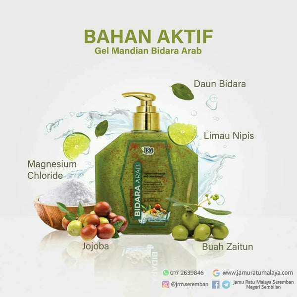 Gel Mandian Bidara Arab | JRM Holistik