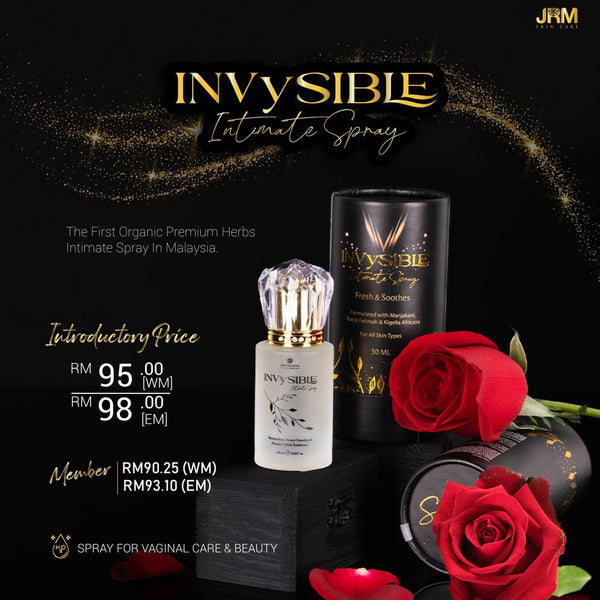Invysible Intimate Spray | JRM Holistik