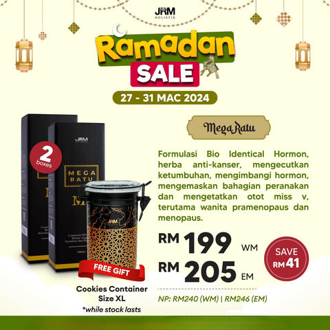 Ramadan Sale | Mega Ratu 2 (Free Gift) | JRM Holistik