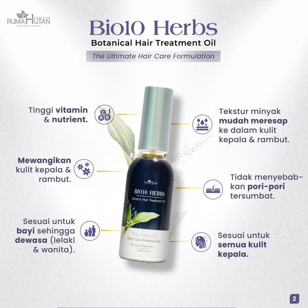 Bio 10 Herbs | Rumah Hutan | JRM Holistik