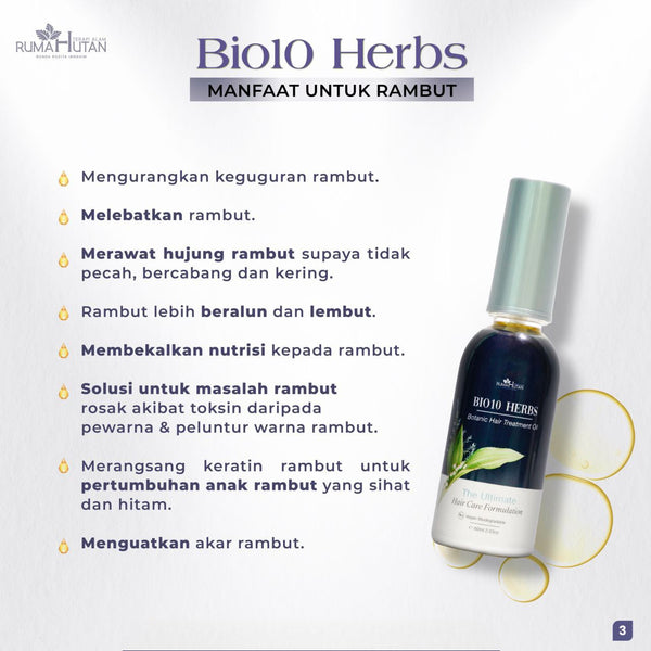 Bio 10 Herbs | Rumah Hutan | JRM Holistik