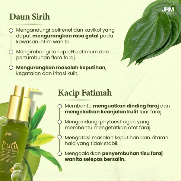 Putik Telaga Dara | JRM Holistik [New]