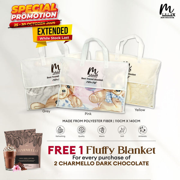 Sale Charmello Dark Chocolate x 2 | JRM Holistik [Free Gift][Pre Order]