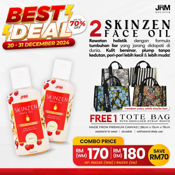 Sale| Skinzen 2 Botol | JRM Holistik [Free Gift]