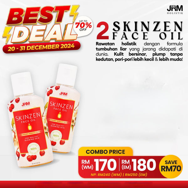 Sale| Skinzen 2 Botol | JRM Holistik [No Gift]