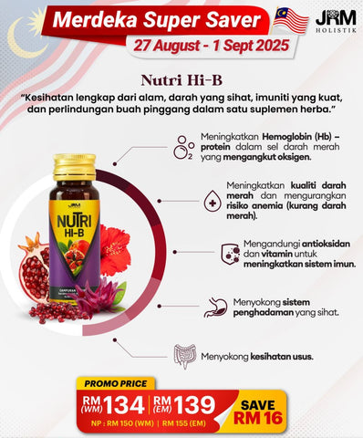 Sale | Nutri Hi B | JRM Holistik [Pre Order]
