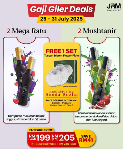 Sale | 2 Mega Ratu | JRM Holistik [Pre Order]