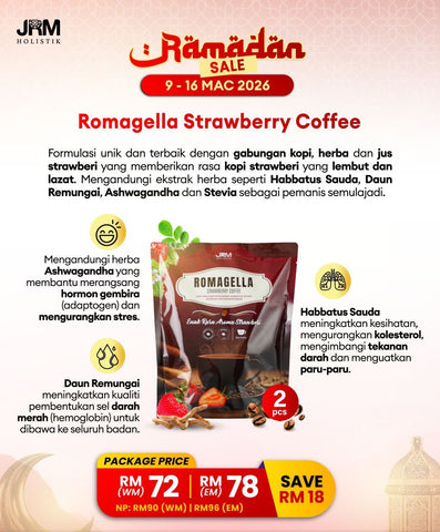 Sale | 2 Kopi Romagella Strawberry | JRM Holistik [Pre Order]
