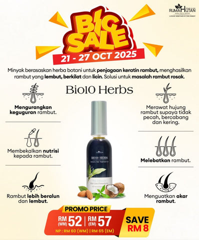 Sale | Bio10 Herbs | Rumah Hutan