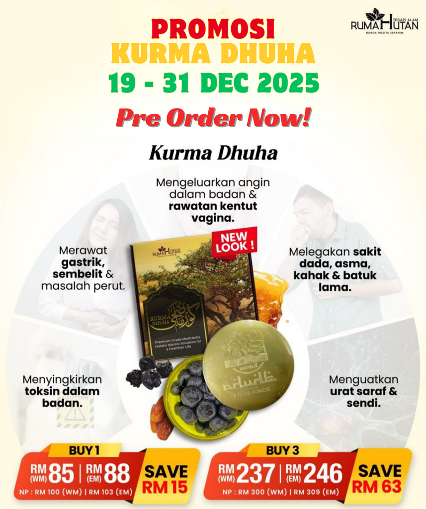 Sale | 3 Kurma Dhuha | Rumah Hutan [Pre Order]