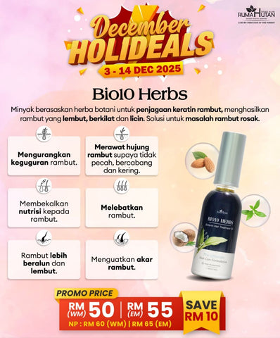 Sale | Bio10 Herbs | Rumah Hutan [Pre Order]