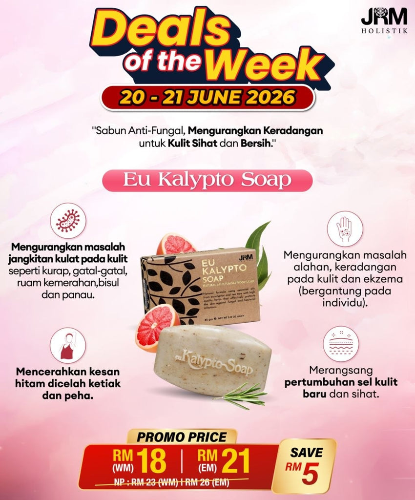 Sale | 2 Eukalypto Soap | JRM Holistik [Pre Order]