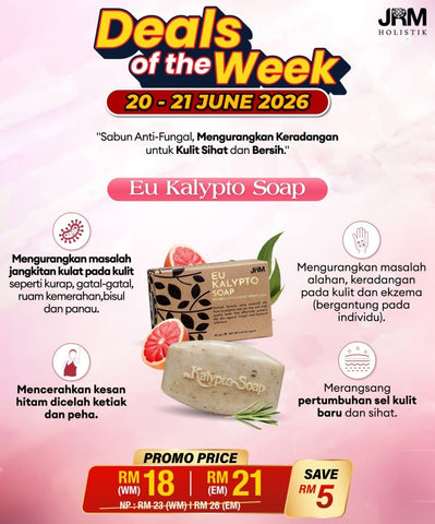 Sale | 2 Eukalypto Soap | JRM Holistik [Pre Order]