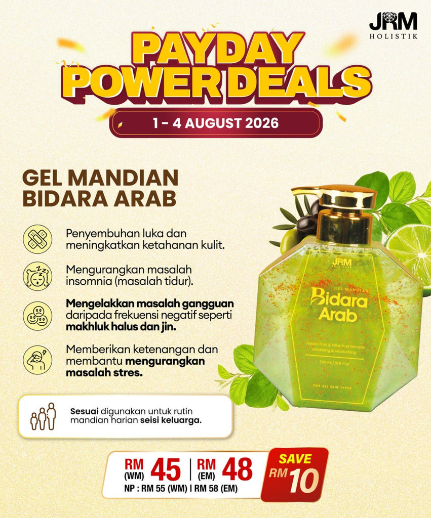 Sale | Gel Mandian Bidara Arab | JRM Holistik [Pre Order]