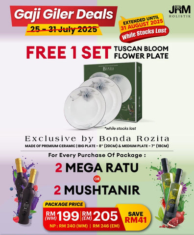 Sale | 2 Mega Ratu | JRM Holistik [Pre Order]