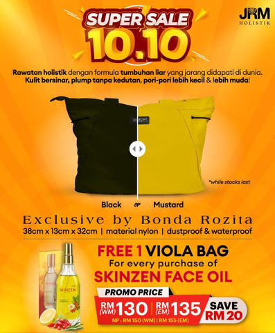 Sale 10.10 | Skinzen Face Oil | JRM Holistik [Pre Order][Free Gift]