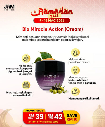 Sale | Bio Miracle Action Serum  | JRM Holistik [Pre Order]