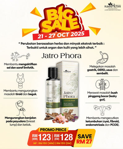 Sale | Minyak Jatro Phora | Rumah Hutan [Pre Order]