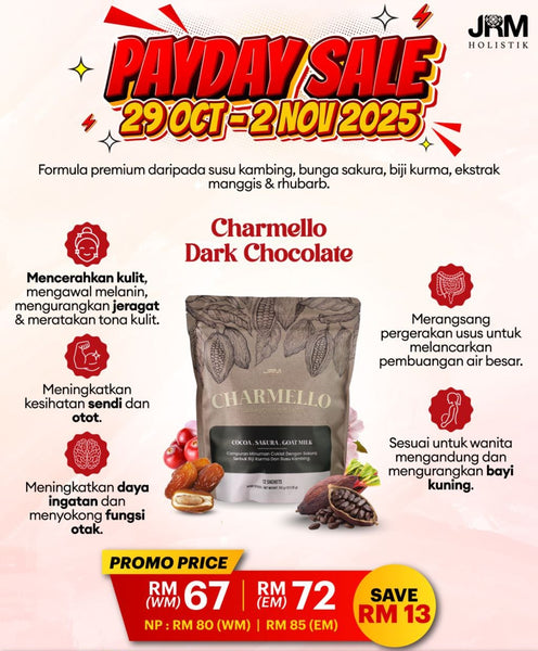 Sale | Charmello Dark Chocolate | JRM Holistik