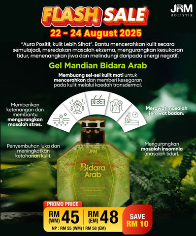Sale | Gel Mandian Bidara Arab | JRM Holistik [Pre Order]