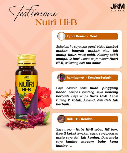 Sale | Nutri Hi B | JRM Holistik