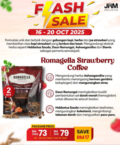 Sale | 2 Kopi Romagella Strawberry | JRM Holistik