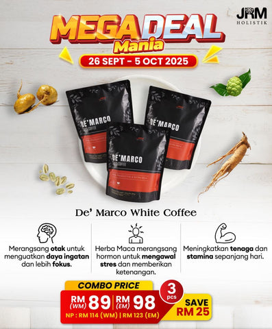 Sale | 3 Kopi De Marco | JRM Holistik [Pre Order]