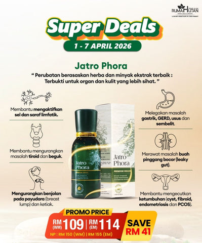 Sale | Minyak Jatro Phora | Rumah Hutan [Pre Order]