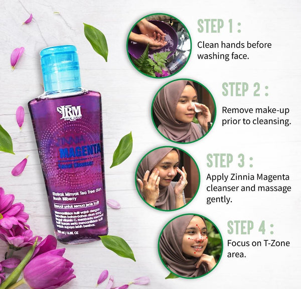 Cara penggunaan Zinnia Magenta - Jamu Ratu Malaya & Mustanir Online Store