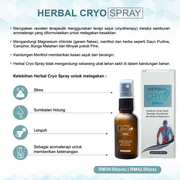 Herbal Cry O Spray Magensium Flakes JRM